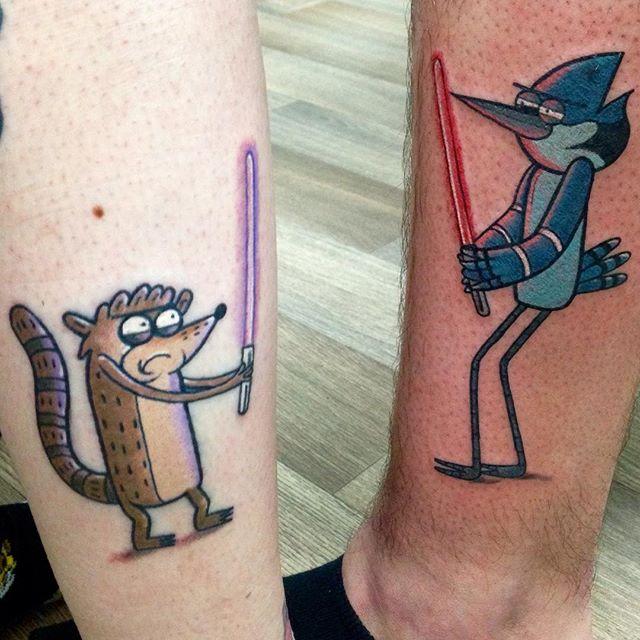 80 Tattoos of friendship for many who share confidences