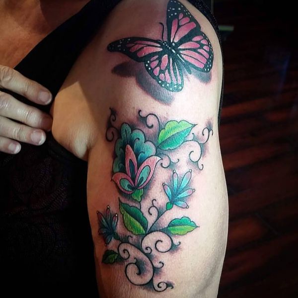 Butterfly Tattoo Designs with Meanings - 40 Concepts