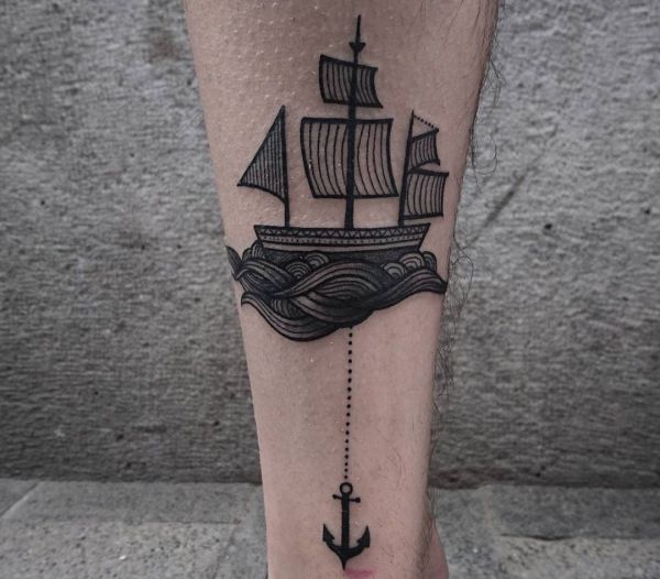 Ship tattoos and their meanings