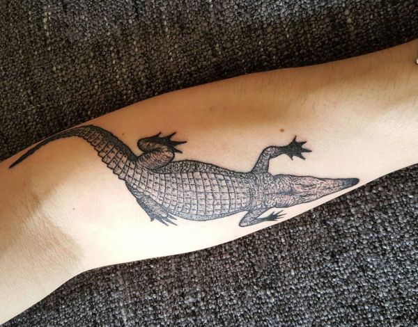 19 Crocodile Tattoo Designs - Footage and That means