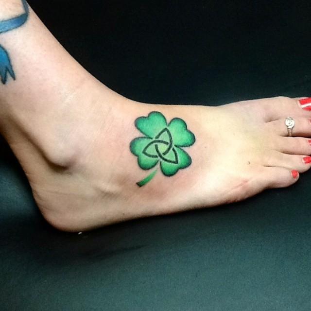 65 Inventive and Inspiring Clover Tattoos