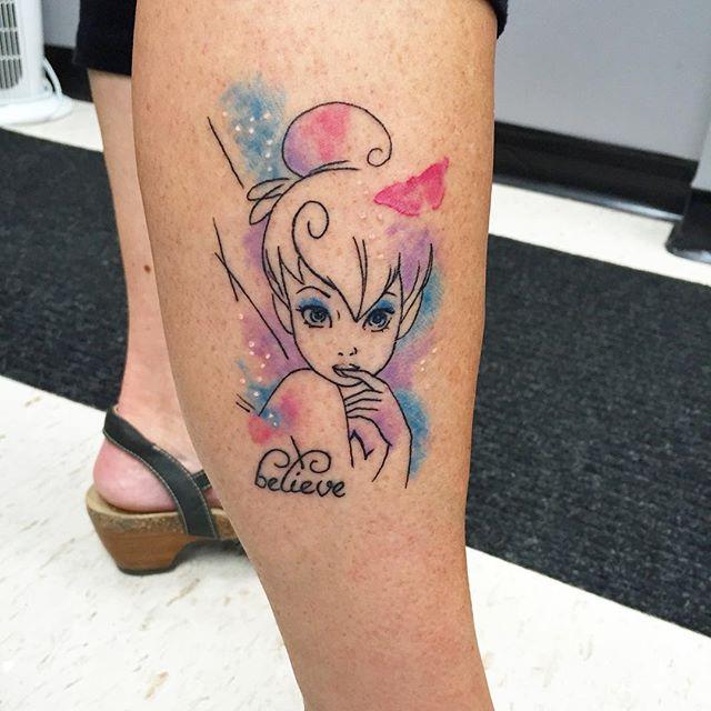 50 Fairy Tattoos Tinkerbell