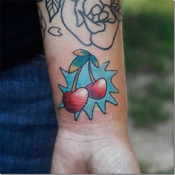 Superb and galvanizing cherry tattoos