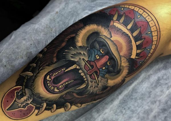 29 monkey tattoo concepts: footage and meanings