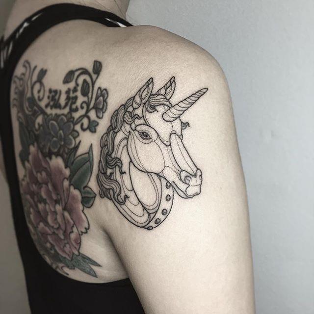 70 Unicorn Tattoos (probably the most stunning pictures!)