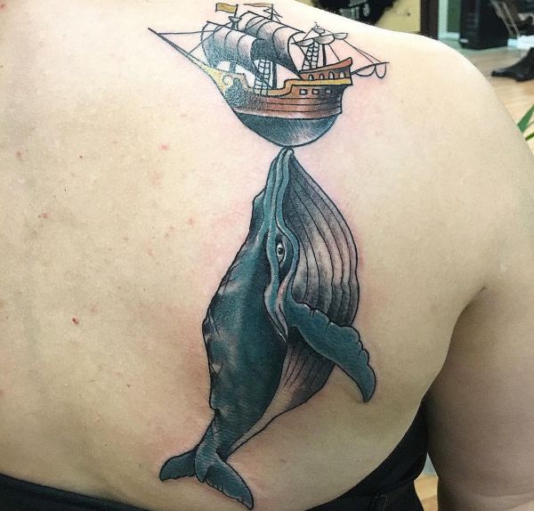 Whale tattoos and their meanings