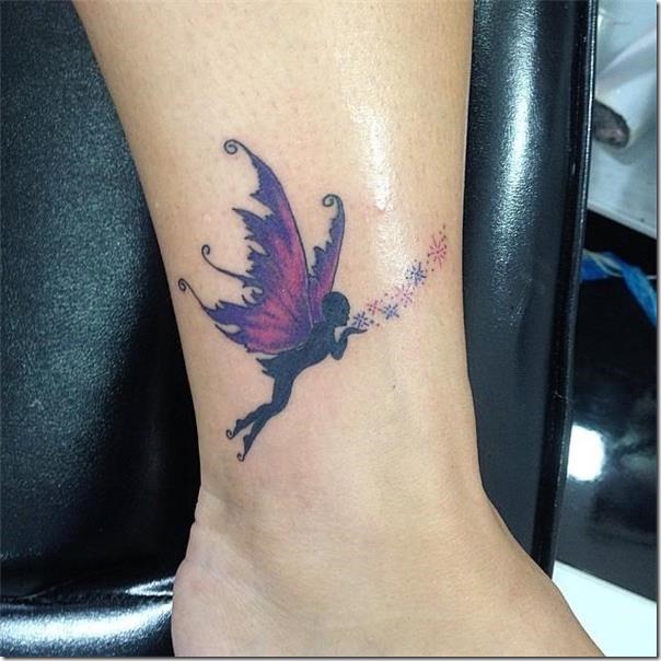 Lovely and galvanizing fairy tattoos