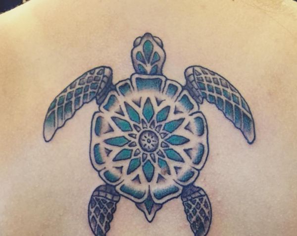 25 turtles tattoo concepts: photos and meanings