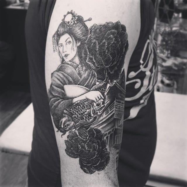 65 Stunning and Inspiring Geisha Tattoos