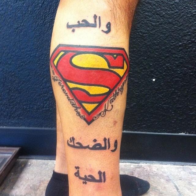 60 Superman Tattoos