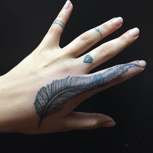 70 Feather Tattoos