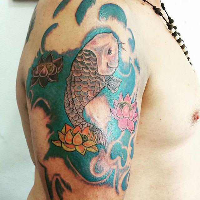 60 Stunning and Inspiring Carp Tattoos