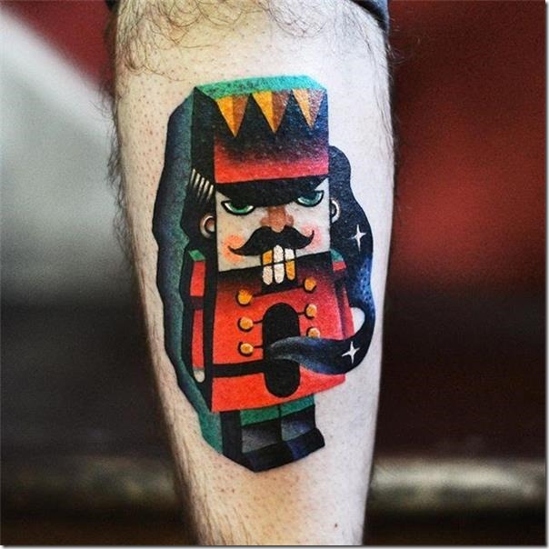 Males's Tattoos on the Leg (finest pictures!)