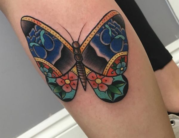Butterfly Tattoo Designs with Meanings - 40 Concepts