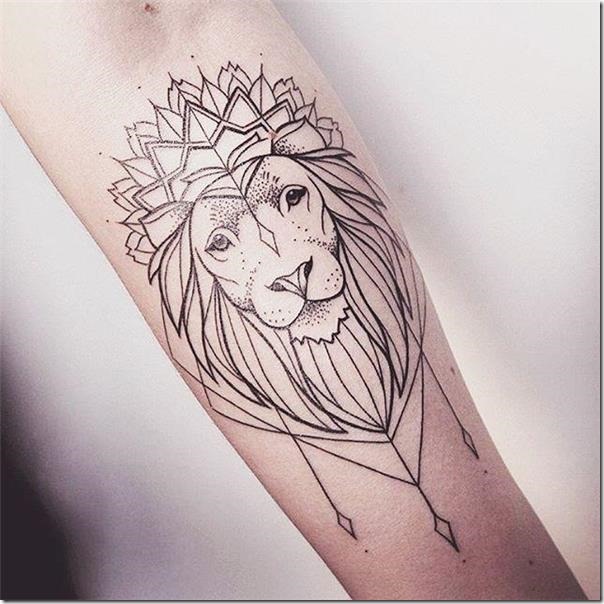 Superior lion tattoos for animal lovers