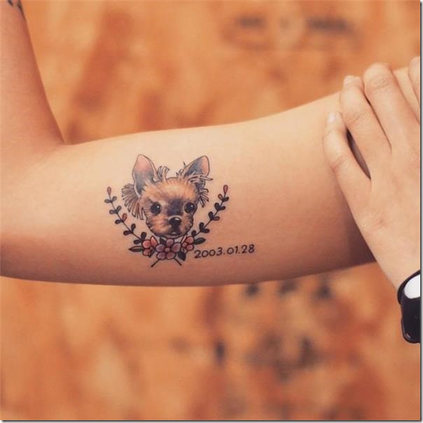 Tattoos for canine lovers