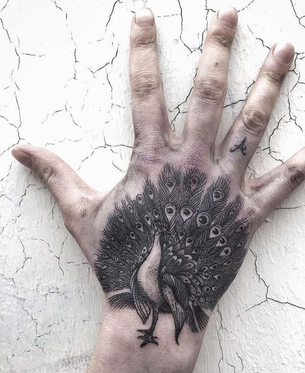 21 very stunning peacock tattoos - as a logo of magnificence