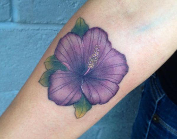 Hibiscus Tattoo Designs with meanings - 15 concepts