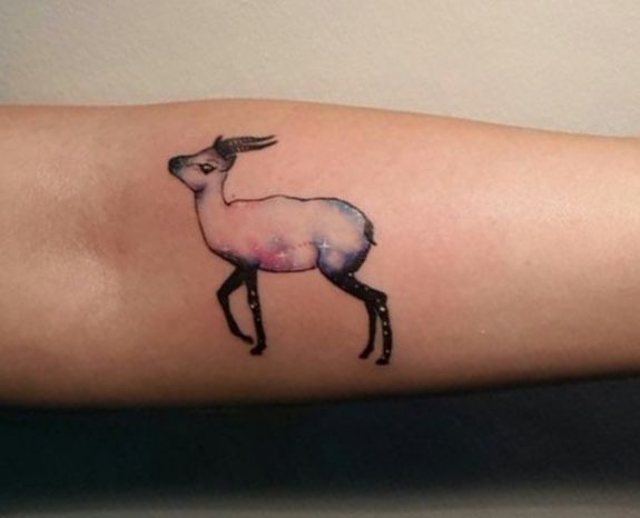 Gazelle and deer tattoos: 20 concepts with that means