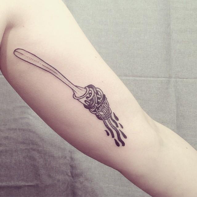 65 Tattoos for Meals and Gastronomy Lovers