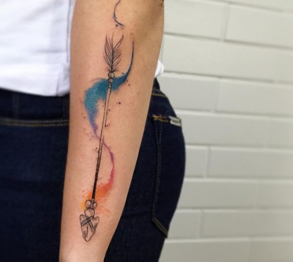 Arrow Tattoo Designs with Meanings - 35 Concepts