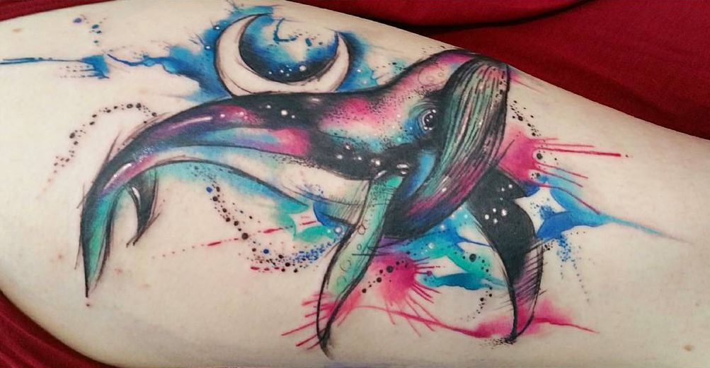 Whale tattoos and their meanings