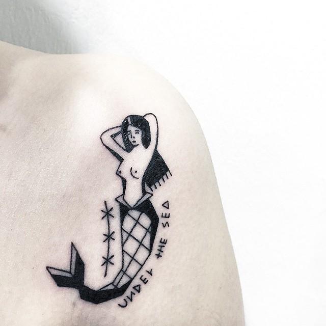65 Mermaid Tattoos