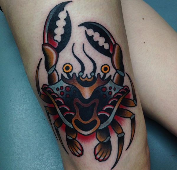 The crab tattoo - designs and meanings