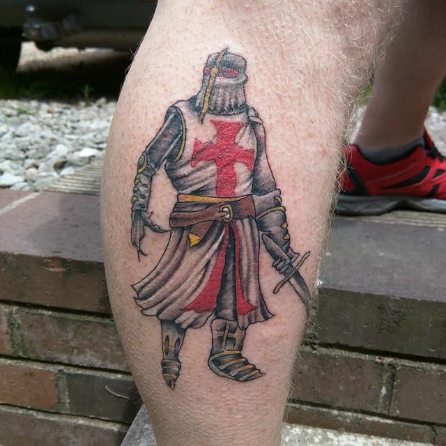 50 Tattoos of Saint George » Nexttattoos