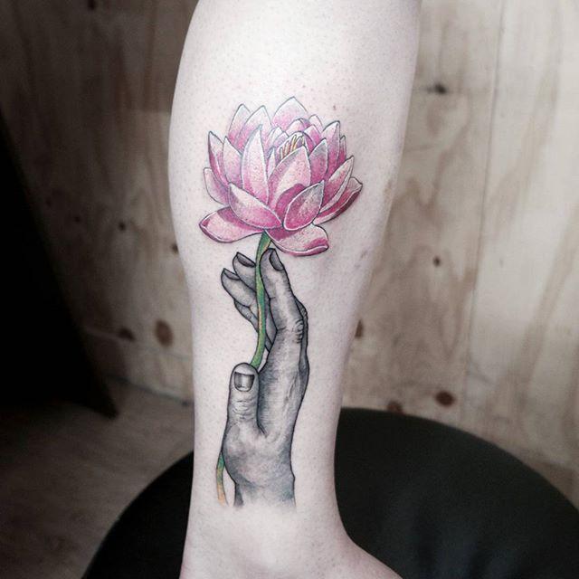 65 Stunning and Inspiring Lotus Flower Tattoos