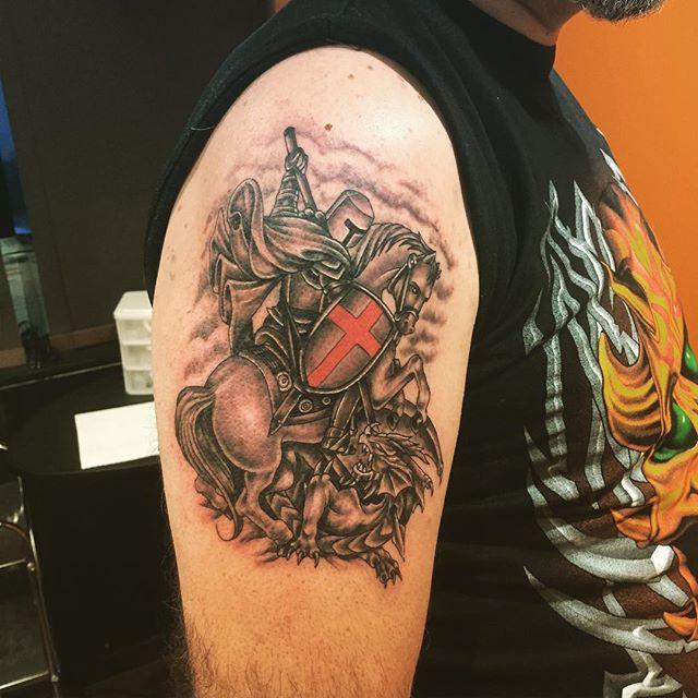 50 Tattoos of Saint George