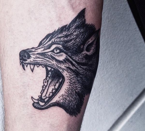 26 Wolf Tattoo Concepts - Footage and That means