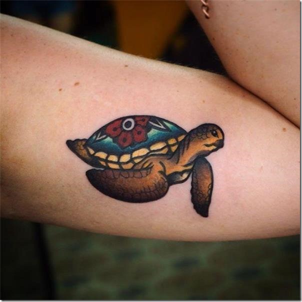 65 turtle tattoos so that you can be impressed