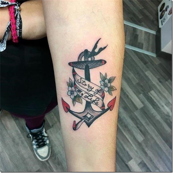 Stunning anchor tattoos