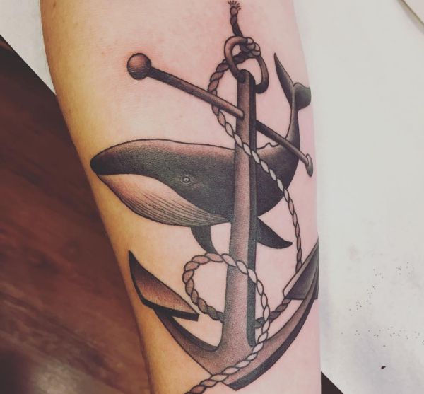 Whale tattoos and their meanings