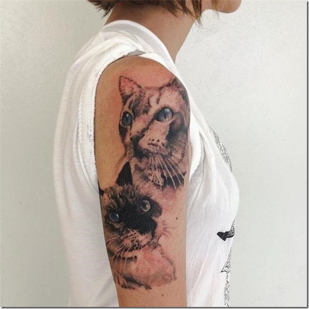 Tattoos for cat lovers » Nexttattoos