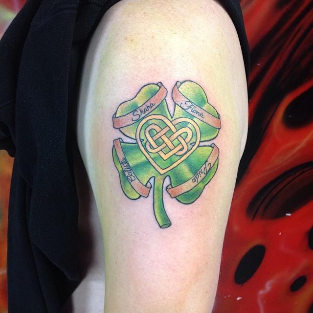 65 Inventive and Inspiring Clover Tattoos