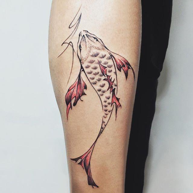 60 Stunning and Inspiring Carp Tattoos