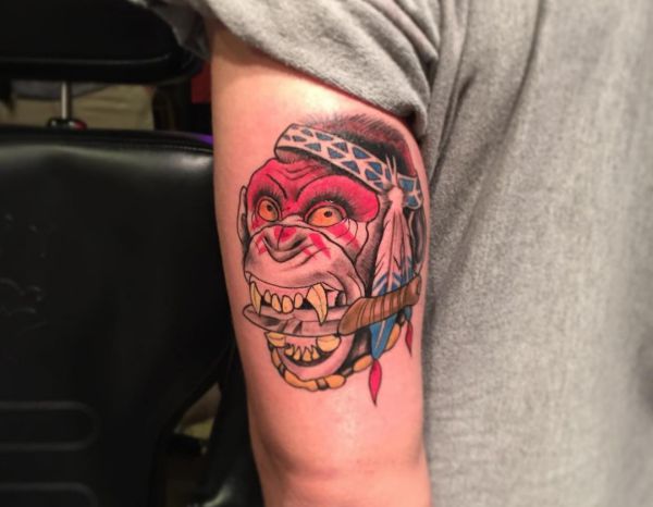 29 monkey tattoo concepts: footage and meanings