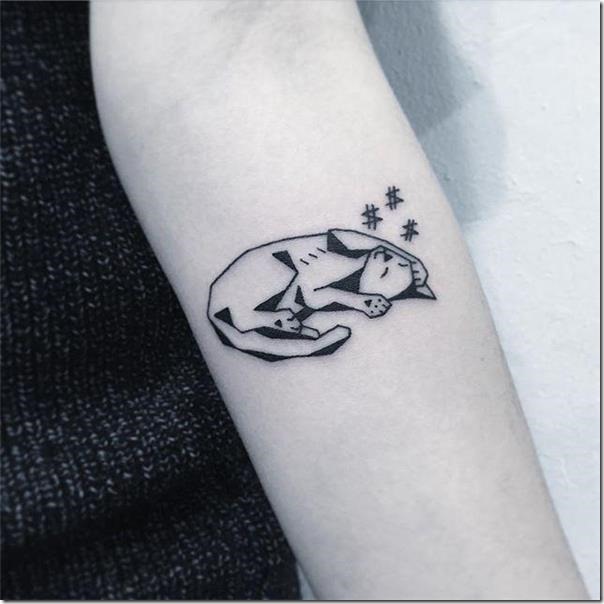 Tattoos for cat lovers