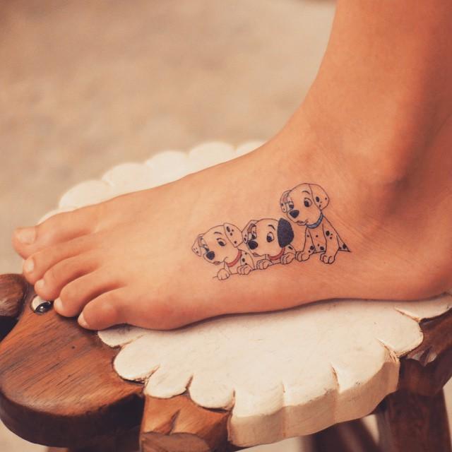 100 Tattoos on the Foot - Stunning and Inspiring Photographs