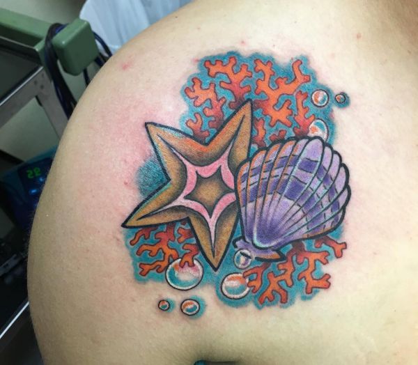 Starfish tattoo designs and concepts with which means