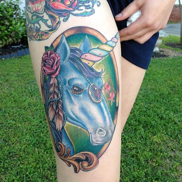 70 Unicorn Tattoos (probably the most stunning pictures!)