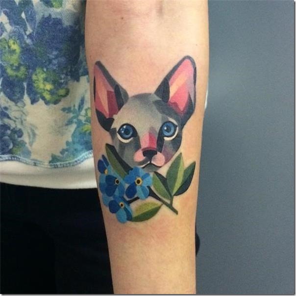 Tattoos for cat lovers