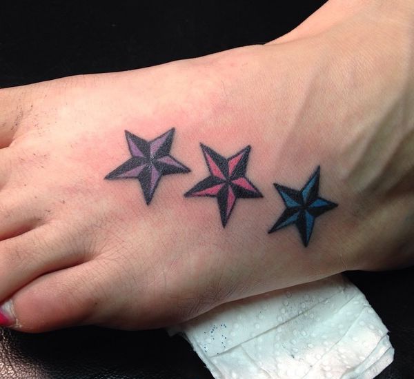 Polarstern Tattoos: concepts and meanings