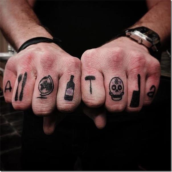 Finger Tattoos - Stunning and Inventive Fashions