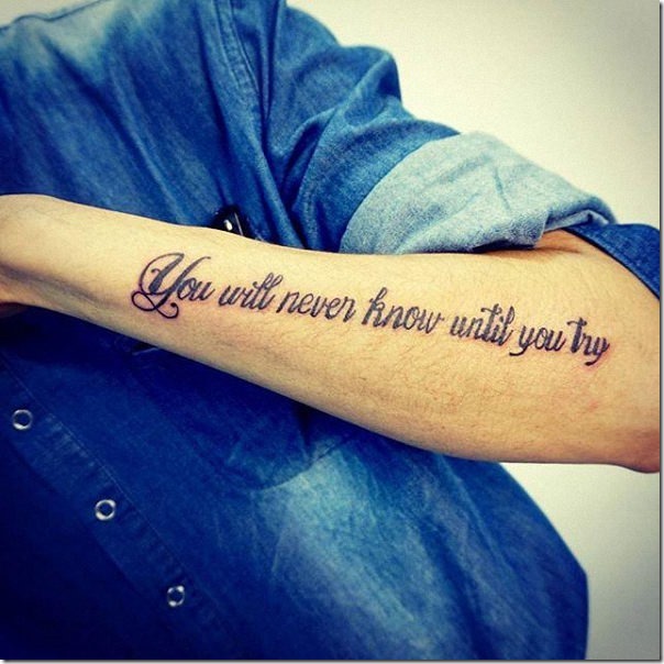 120 particular Phrase Tattoos and discover the inspiration