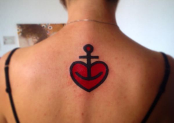Anchor tattoos: constructions, meanings and different concepts
