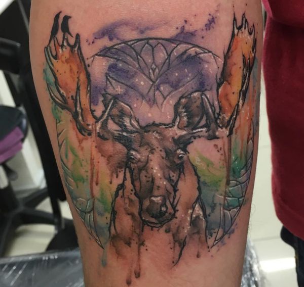 24 mysterious moose tattoos and meanings