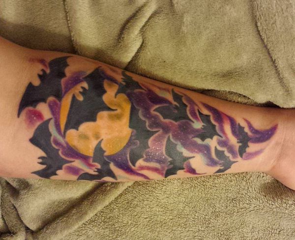 25 fascinated bat tattoos and their meanings